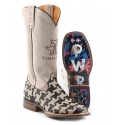 Tin Haul® Ladies' Houndstooth Cowgirl Power