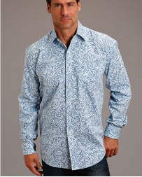 Stetson® Men's LS Western Print Shirt