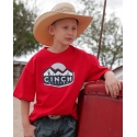 Cinch® Boys' Short Sleeve Logo Tee