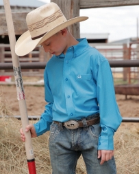 Cinch® Boys' Long Sleeve Print Shirt