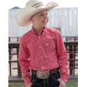 Cinch® Boys' Long Sleeve Print Shirt