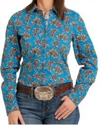 Cinch® Ladies' L/S Print Performance Shirt