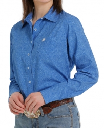 Cinch® Ladies' L/S Print Performance Shirt