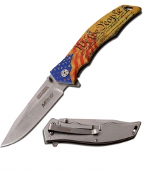 Master Cutlery® 3.75" Spring Assisted Folding Knife