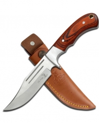 Master Cutlery® 5" Fixed Blade Knife Brown