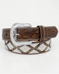 Nocona Belt Co.® Men's Diamond Concho Hair On Belt