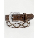 Nocona Belt Co.® Men's Diamond Concho Hair On Belt