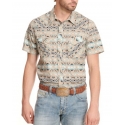 Rock & Roll Cowboy® Men's Vintage Aztec Snap Shirt
