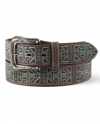 Ariat® Ladies' Turquoise Tooled Leather Belt