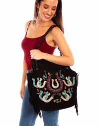 Scully Leather® Ladies' Western Embellished Handbag