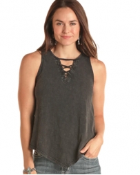 Panhandle® Ladies' V-Hem Washed Tank