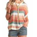 Rock and Roll Cowgirl® Ladies' Striped Knit Top