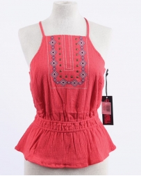 Rock and Roll Cowgirl® Ladies' Clip Dot Tank W/Embroidery