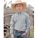 Cinch® Boys' LS Western Print Shirt