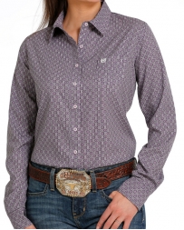 Cinch® Ladies' L/S Print Performance Shirt