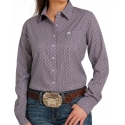 Cinch® Ladies' L/S Print Performance Shirt