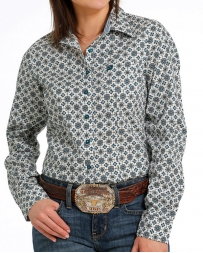 Cinch® Ladies' L/S Print Performance Shirt