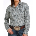 Cinch® Ladies' L/S Print Performance Shirt