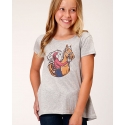 Roper® Girls' Retro Cowgirl Tee