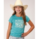 Roper® Girls' Barrel Racing Tee