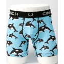 Cinch® Men's 6" Boxer Brief Whale