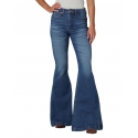 Wrangler® Ladies' Green Jean Hi Rise Flare