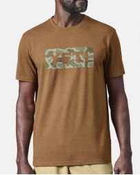 Yeti® Men's Camo Badge SS Tee