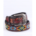 Twisted X® Kids' Beaded Overlay Belt