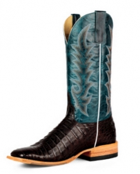 Horse Power® Men's Top Hand Chocolate Caiman