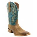 Twisted X® Men's Rancher 12" Sq Toe Cashew/Blue