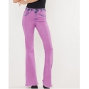 Kancan® Ladies' Hi Rise Pink Flare Jeans