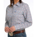 Cinch® Ladies' L/S Print Performance Shirt