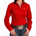 Cinch® Ladies' Performance LS Button Print