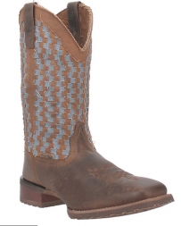 Laredo® Men's 11" Tan/Turquoise Leather Boots