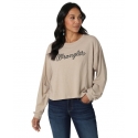 Wrangler® Ladies' Long Sleeve Graphic Tee