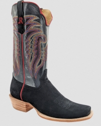 R. Watson Boots® Men's Black Rough Out Cutter