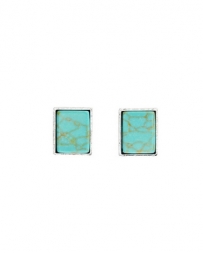 West & Co.® Ladies' Turquoise Stud Earrings