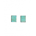 West & Co.® Ladies' Turquoise Stud Earrings