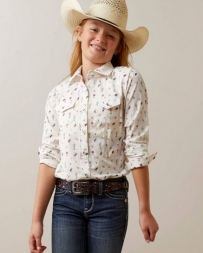 Ariat® Girls' Santa Fe LS Snap Shirt