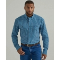 Wrangler® Men's GS LS 2 Pocket Button Plaid