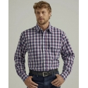 Wrangler® Men's WFS LS Snap Plaid