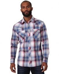 Wrangler Retro® Men's LS Modern Fit Plaid Shirt