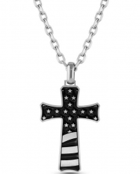 Montana Silversmiths® Men's Inspirational Patriotism Necklace