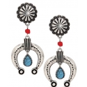 Montana Silversmiths® Ladies' Swaying Squashblossom Earrings