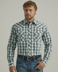 Wrangler® 20X® Men's Adv Comfort LS Plaid Shirt