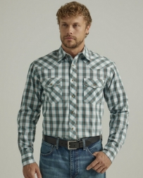 Wrangler® 20X® Men's Adv Comfort LS Plaid Shirt