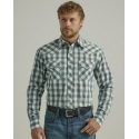 Wrangler® 20X® Men's Adv Comfort LS Plaid Shirt