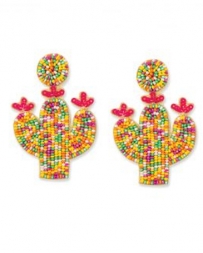 Myra Bag® Ladies' Cactus Joy Beaded Earrings M