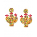 Myra Bag® Ladies' Cactus Joy Beaded Earrings M