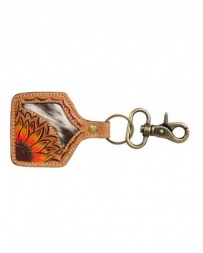 Myra Bag® Desert Bloom Tooled Key Fob